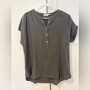 Faherty Dream Cotton Gauze Desmond Top - NWOT